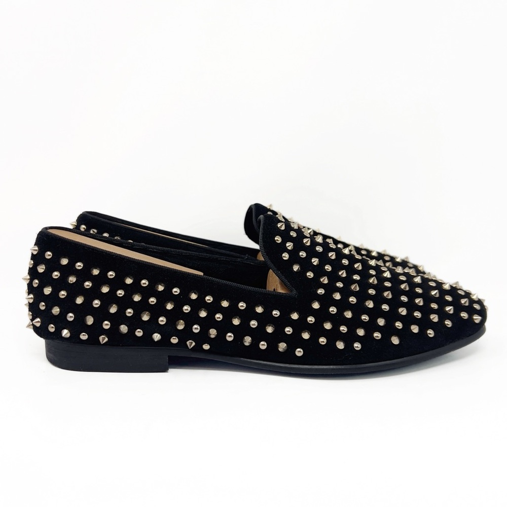 SOLD! Steve Madden Dreemz Spiked Studded Slip on Slipper Loafers - Picture 2 of 11